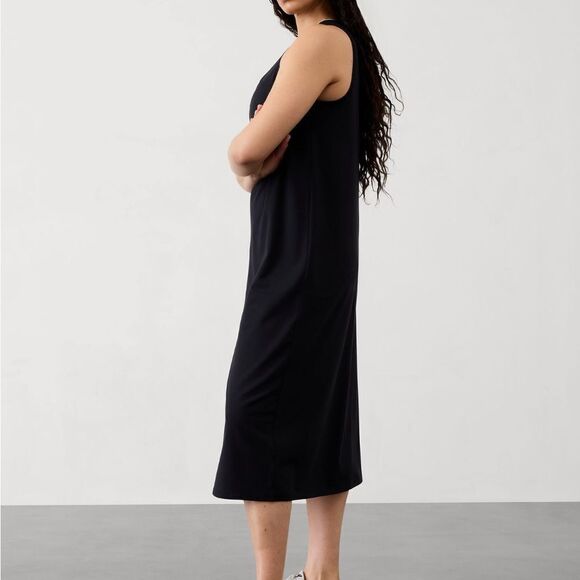 NWT Athleta Midi Scoop Dress - Picture 3 of 3